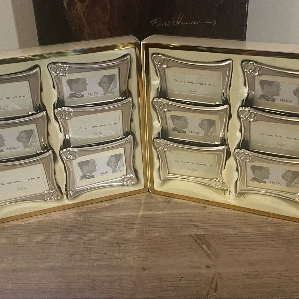 Lenox Dual-Tone Floral Photo‎ Frame Collection